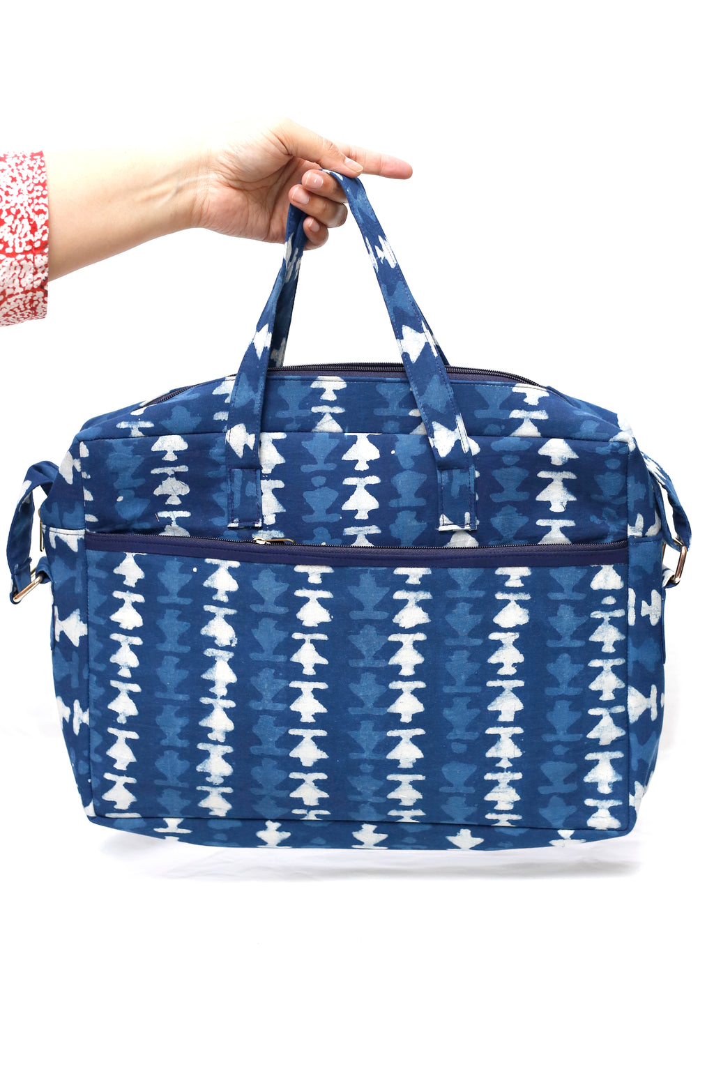 Indigo Handblock Handcrafted Laptop Bag