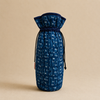 Blue Handcrafted Block Print Quilted Bottle Cover (Copy)
