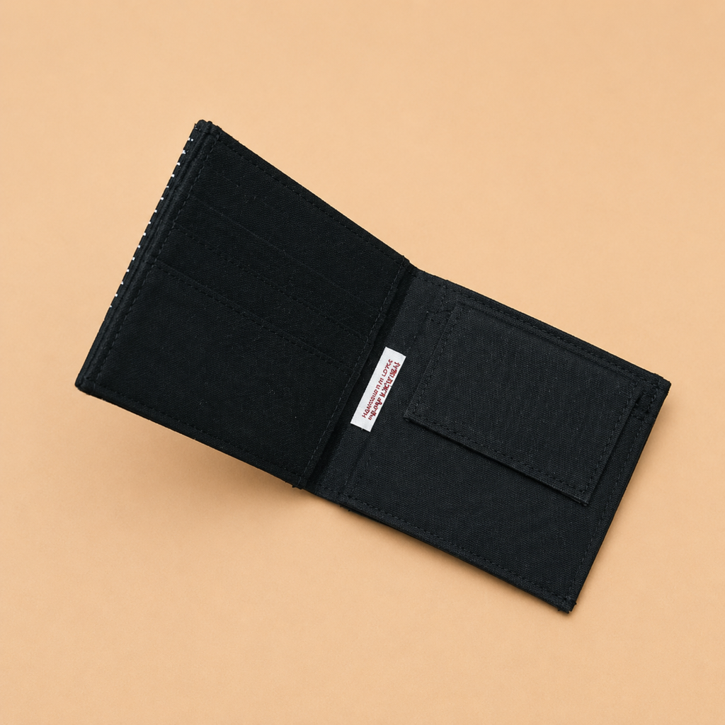 Brown & Blue bifold Wallet