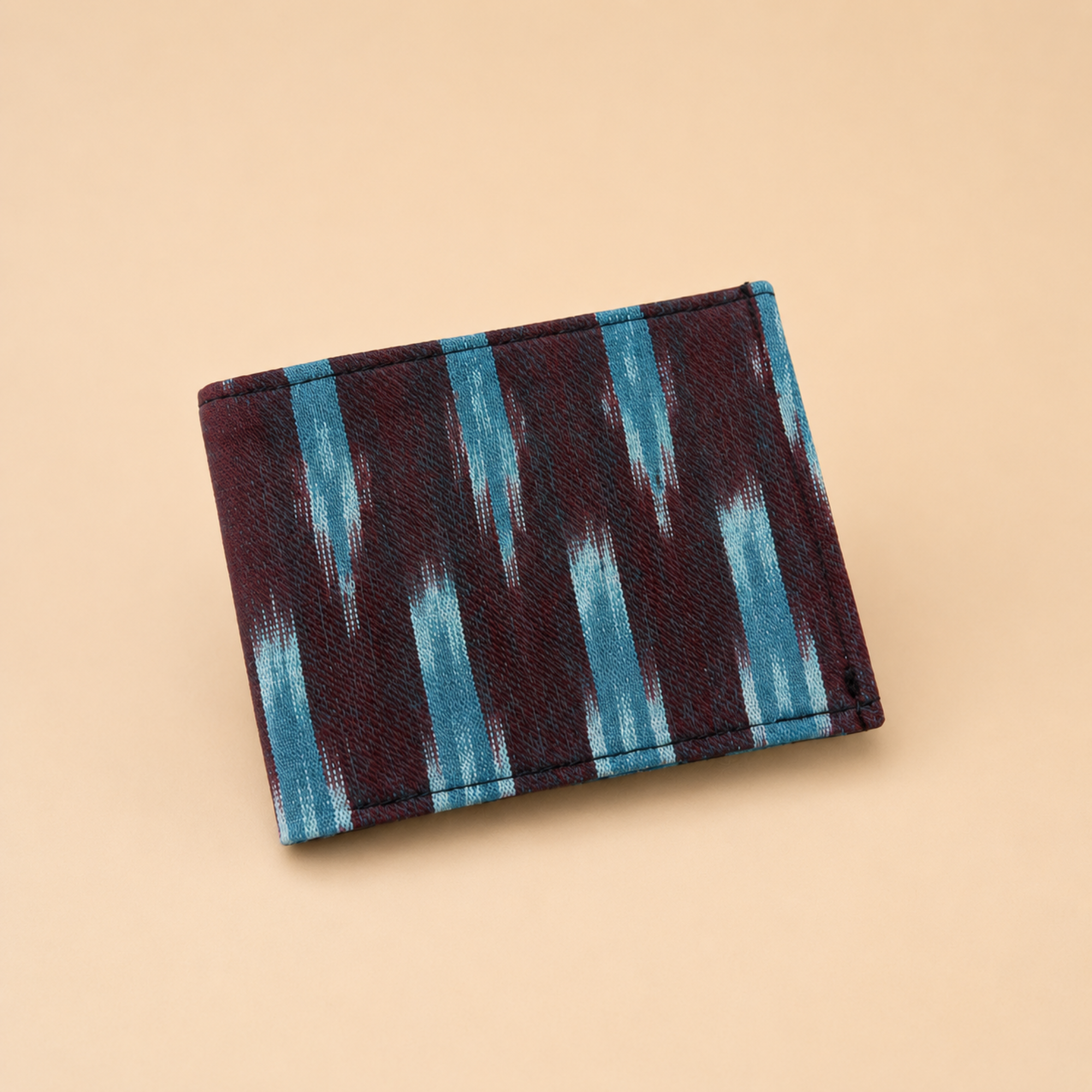 Brown & Blue bifold Wallet