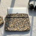 Floral Ajrakh Quilted Laptop Sleeve