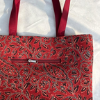 Maroon Ajrakh Shoulder bag