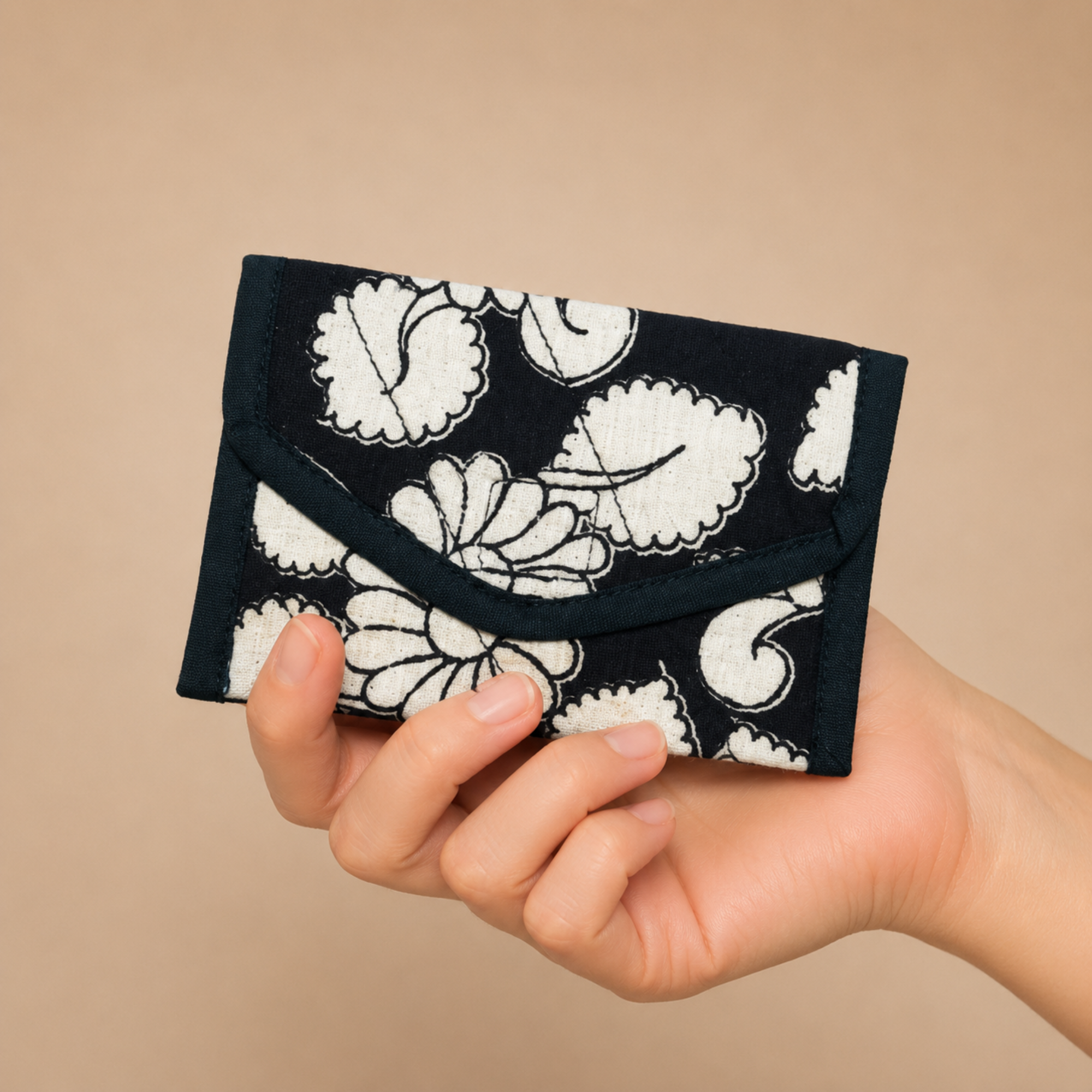 Coin Pouch - Black & White