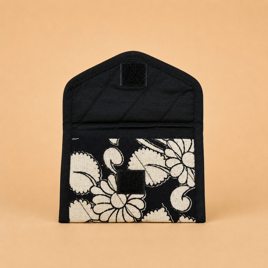 Coin Pouch - Black & White