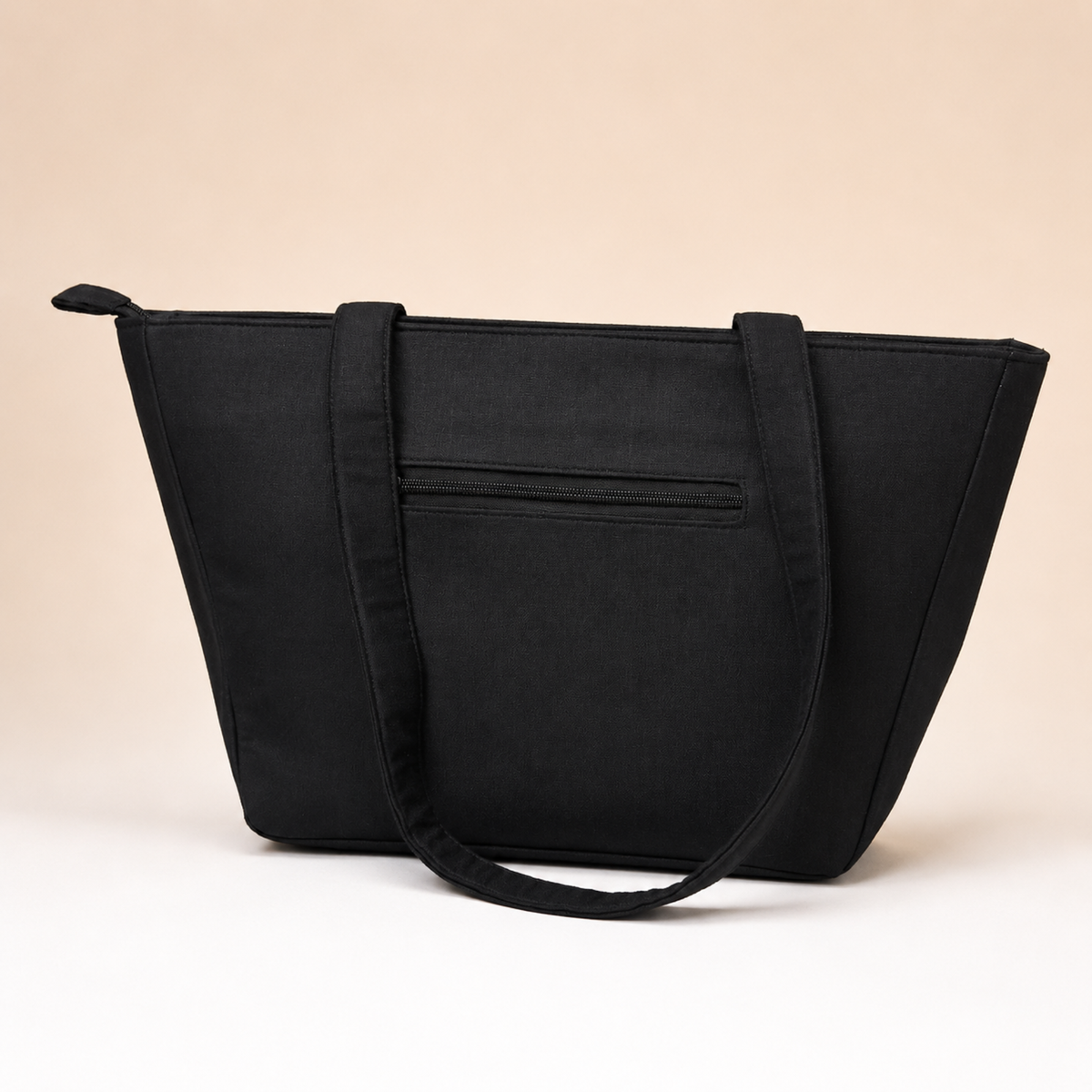 Black Embroidered Bag