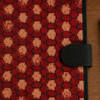 Handcrafted File Folder - Maroon Ajrakh