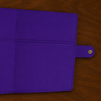 Handcrafted File Folder - Purple Handblock Print