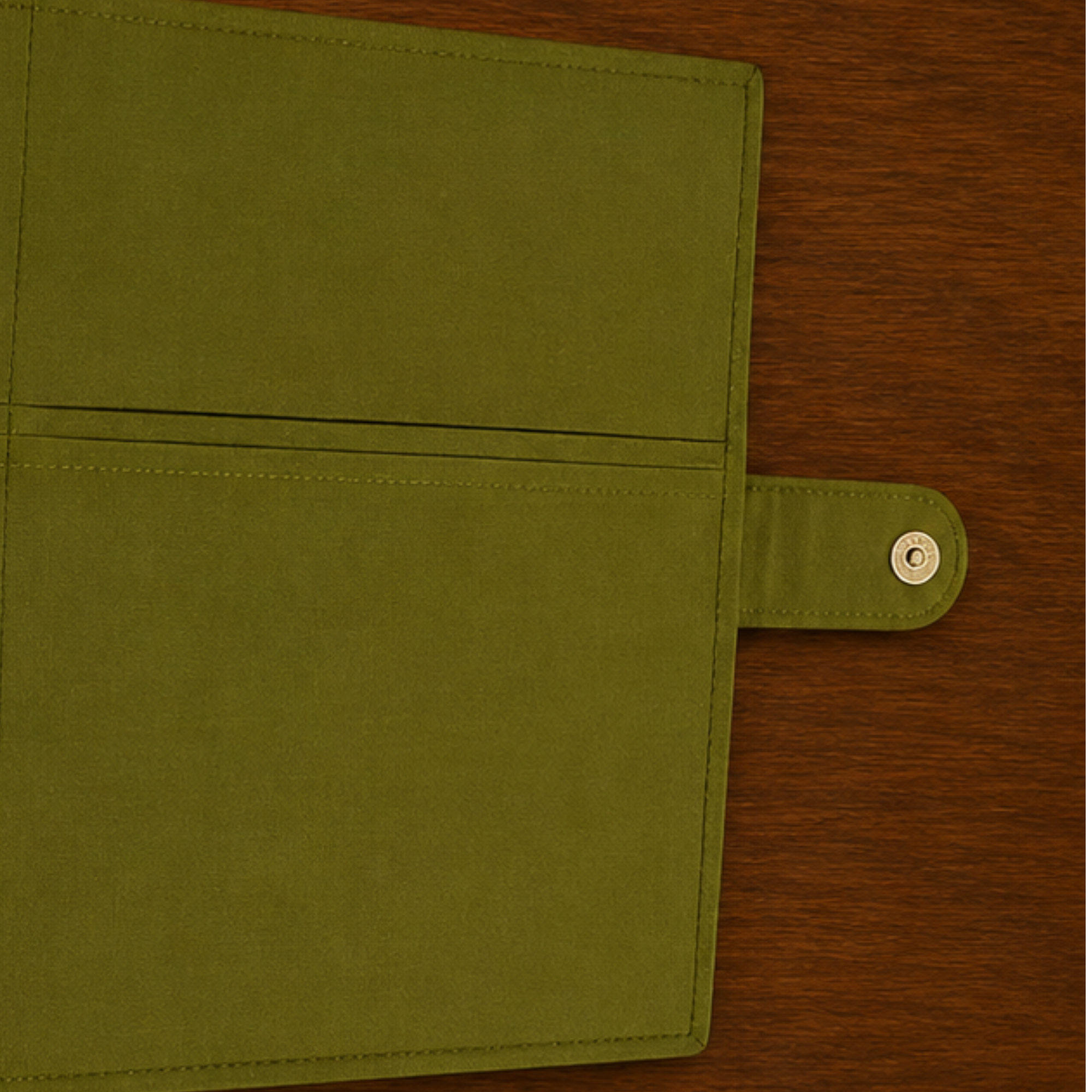 Handcrafted File Folder - Lime and Pink  Handblock Print