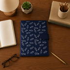 Handcrafted File Folder - Indigo Handblock Print