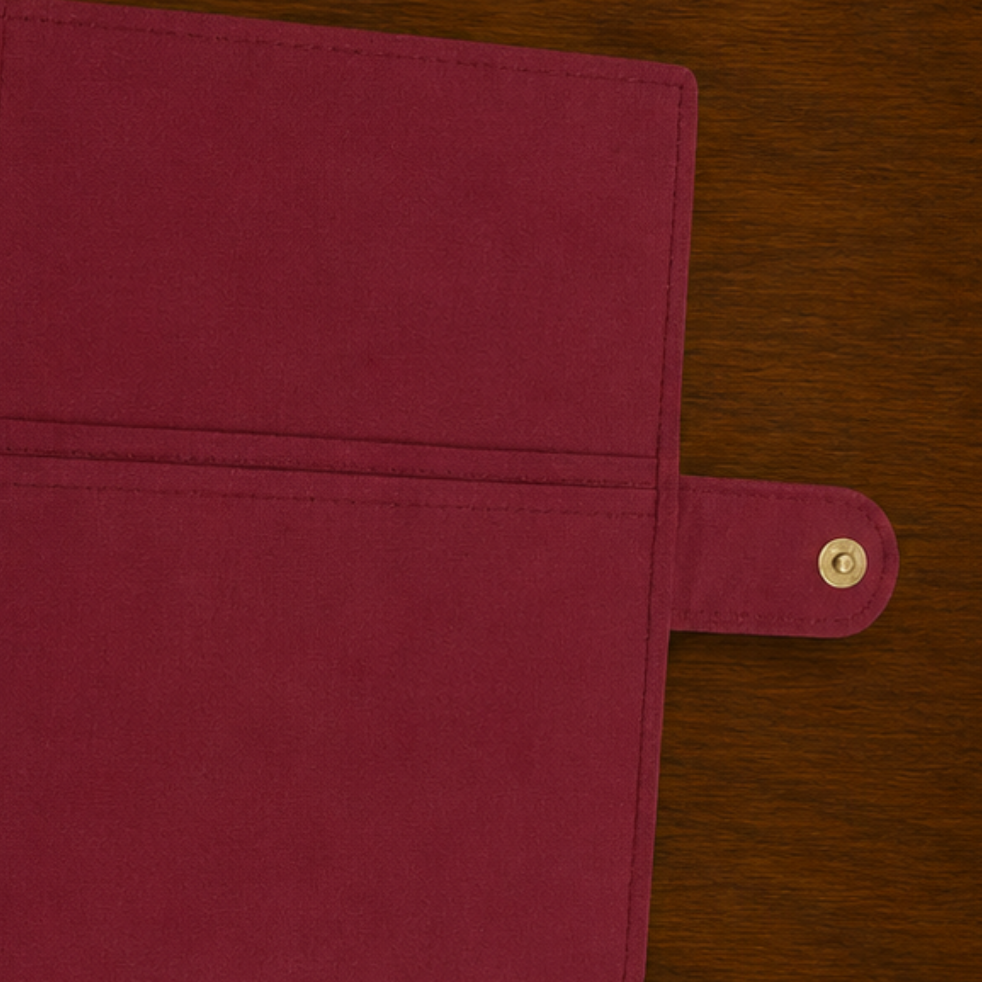 Handcrafted File Folder - Maroon Handblock Print