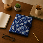 Handcrafted File Folder - Indigo Handblock Print