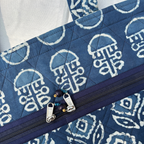 Indigo Classic Handblock Handcrafted Quilted Tote Bag