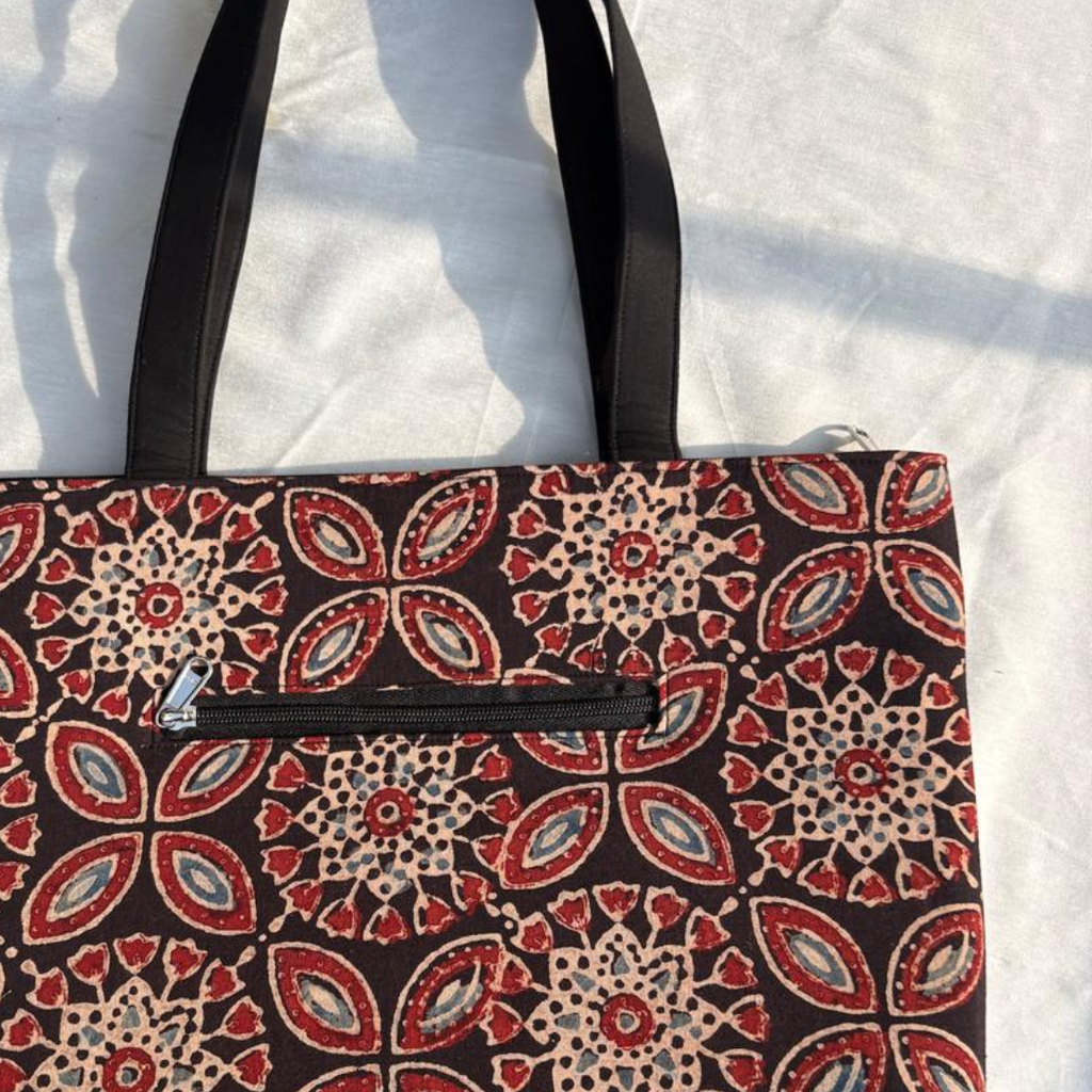 Black Ajrakh Shoulder bag
