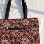 Black Ajrakh Shoulder bag