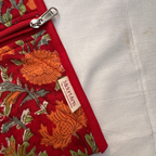 Maroon Quilted Sling Bag