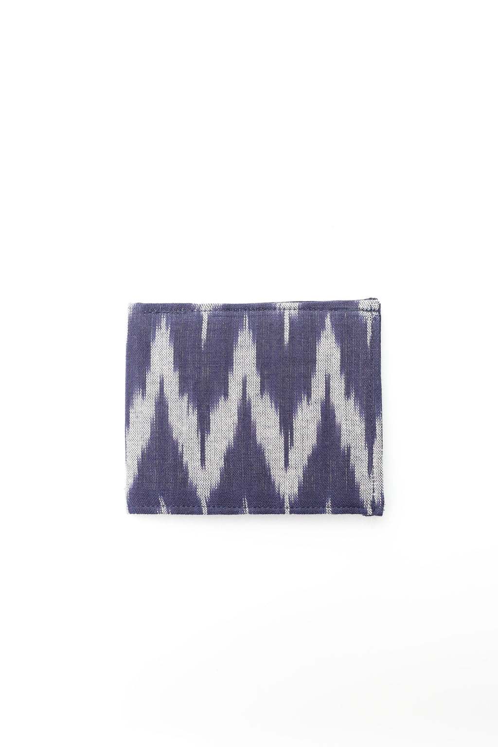 Indigo Handcrafted Woven Ikkat Print Men Wallets