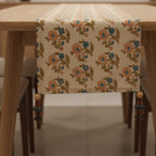 Beige Bloom Table Runner