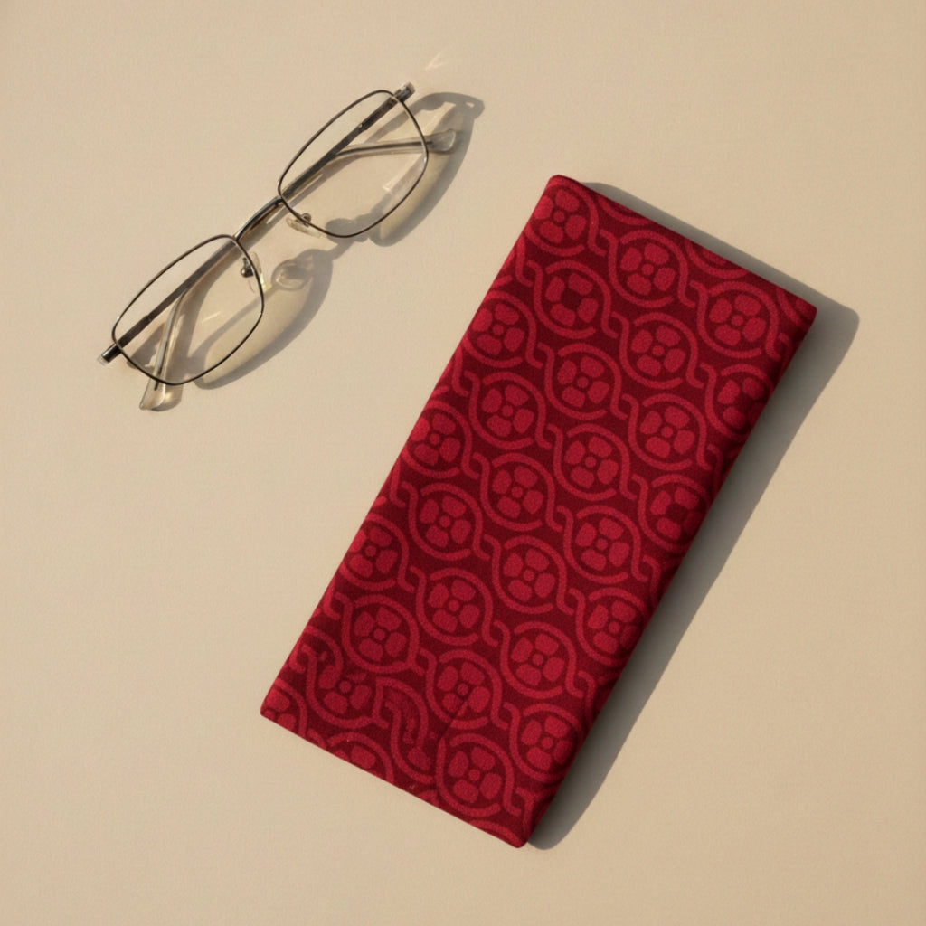 Red Eyeglass/Spectacle Case