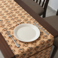 Beige Bloom Table Runner