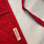 Red Quilted Sling Bag