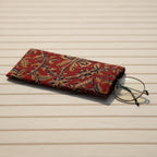 Maroon Kalamkari Eyeglass/Spectacle Case