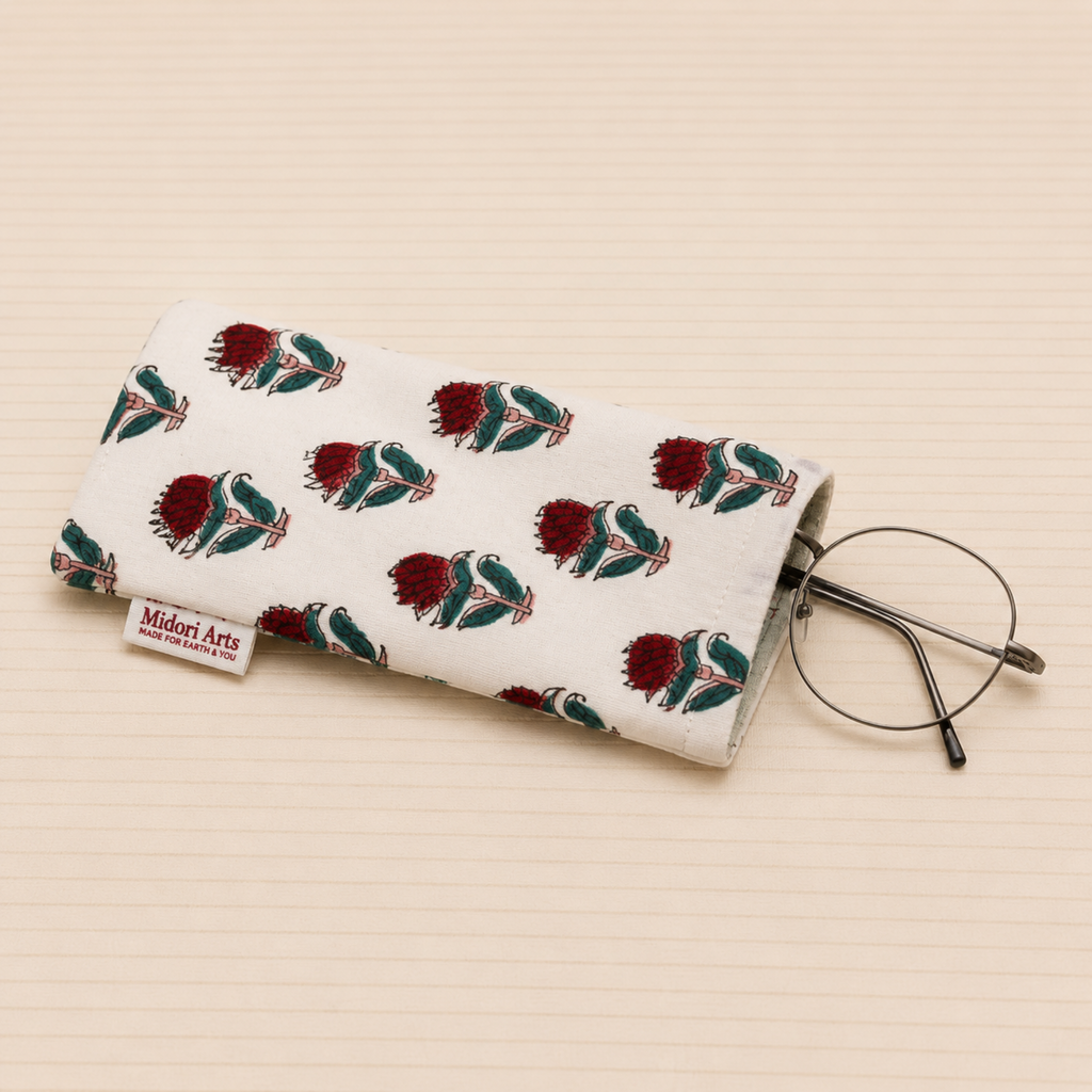 White Eyeglass/Spectacle Case
