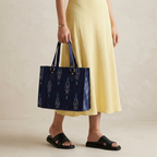 Navy Blue Tote Bag