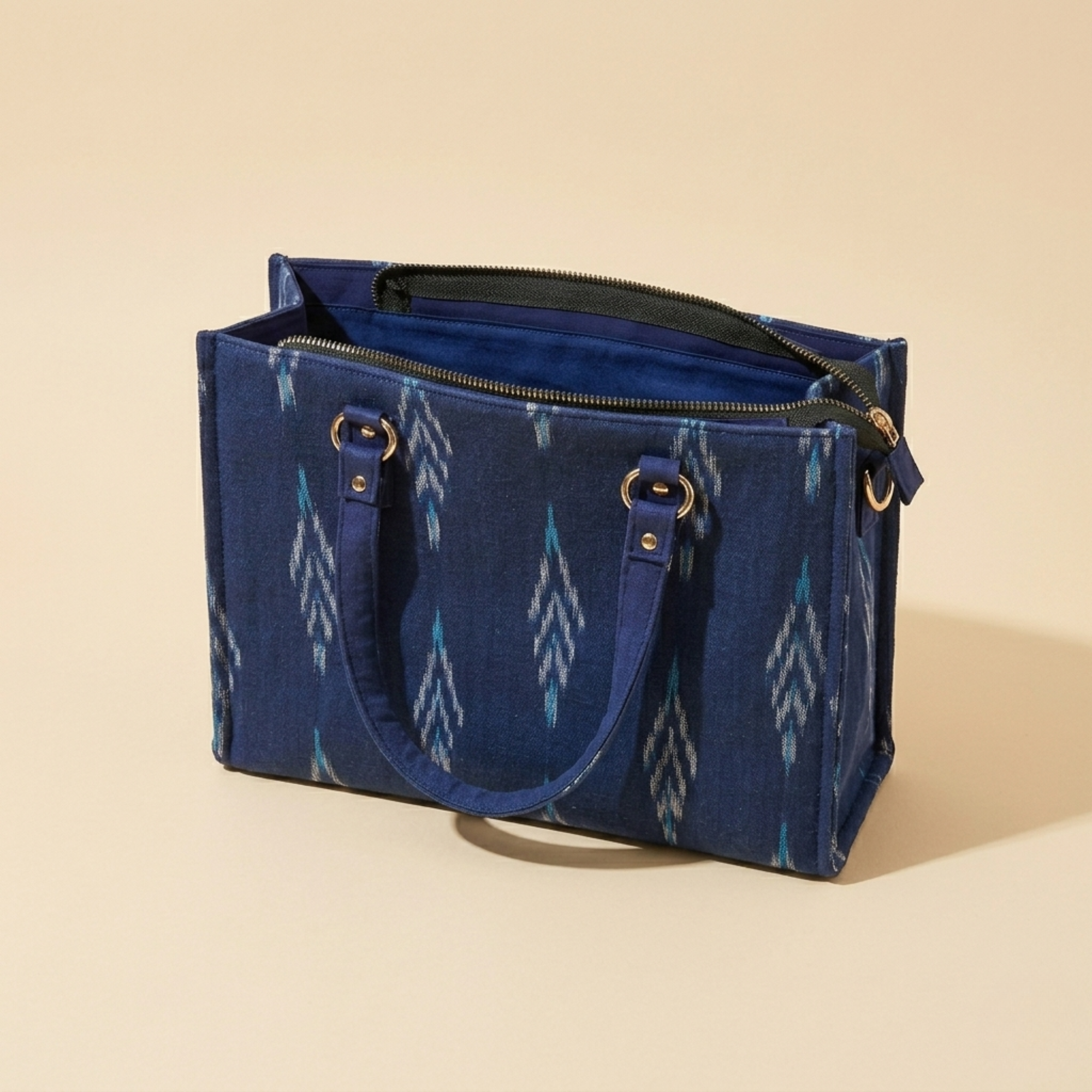 Navy Blue Tote Bag