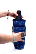 Indigo Handcrafted Block Print Quilted Bottle Cover