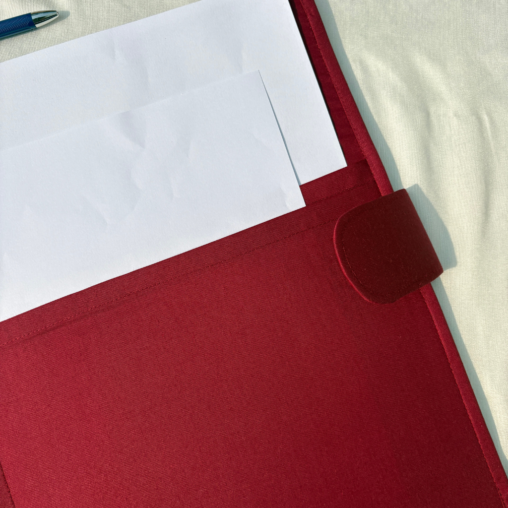 Floral Handcrafted File Folder
