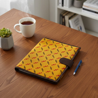 Yellow Pattern File Folder